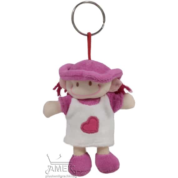 Keychain soft doll - Girl