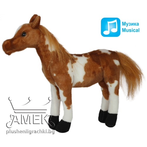 Horse with sound - Light brown