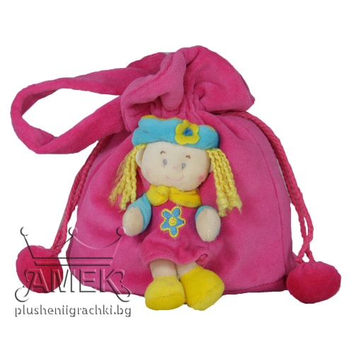 Bag with doll - Pink