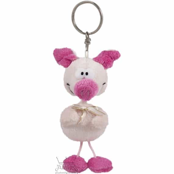 Animal keychain 8 species - Pig