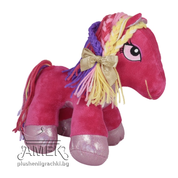 Pony with colored mane - Pink