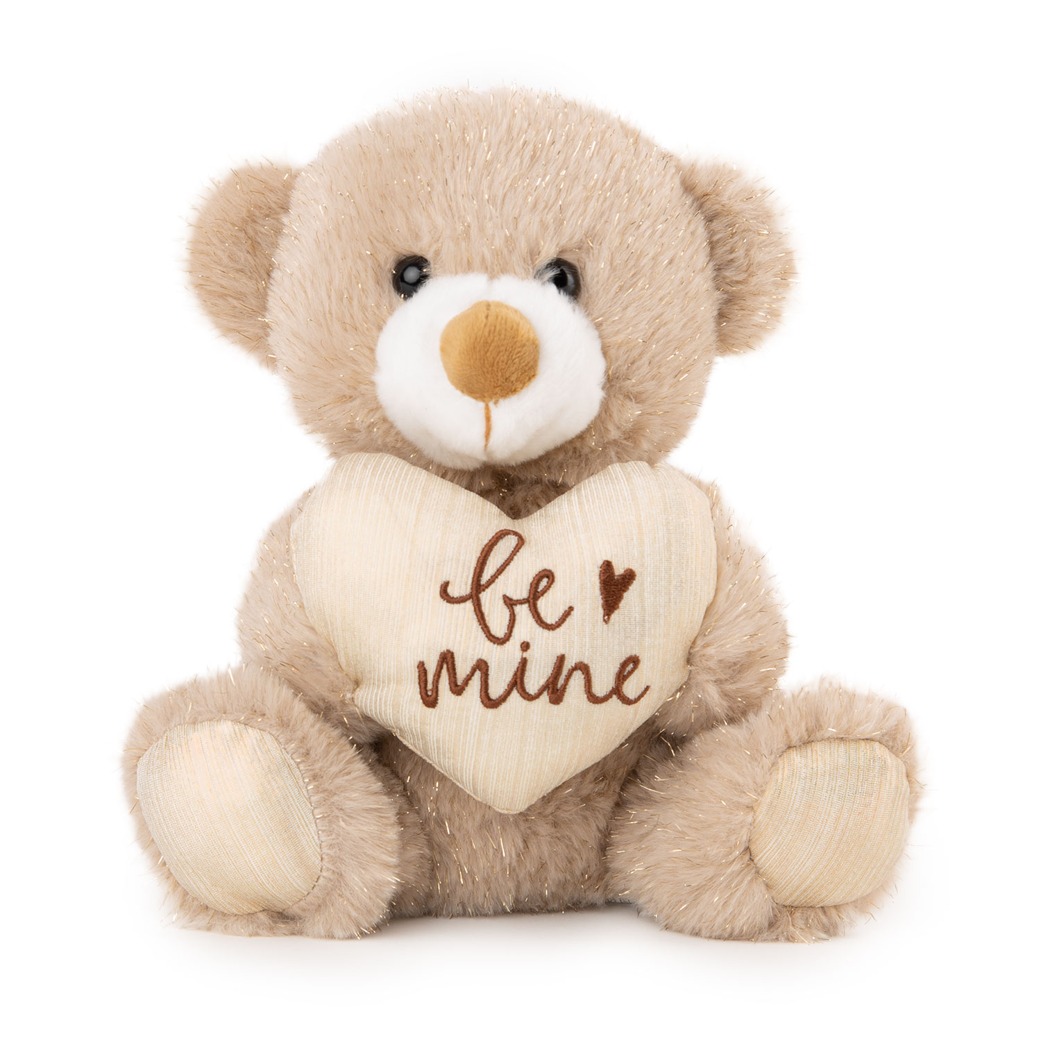Bear holding heart /Be mine/