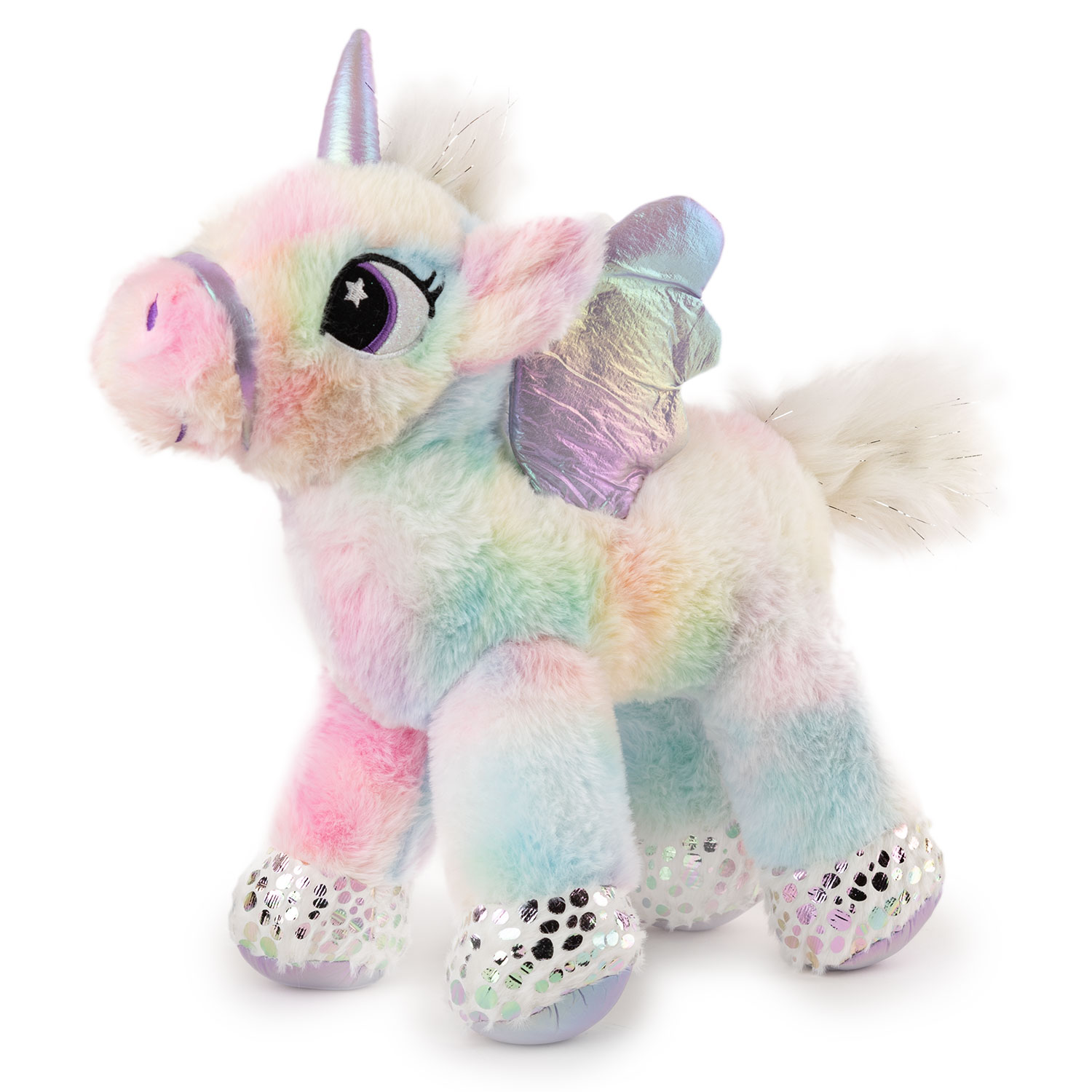 Unicorn with glitter wings - Colorful