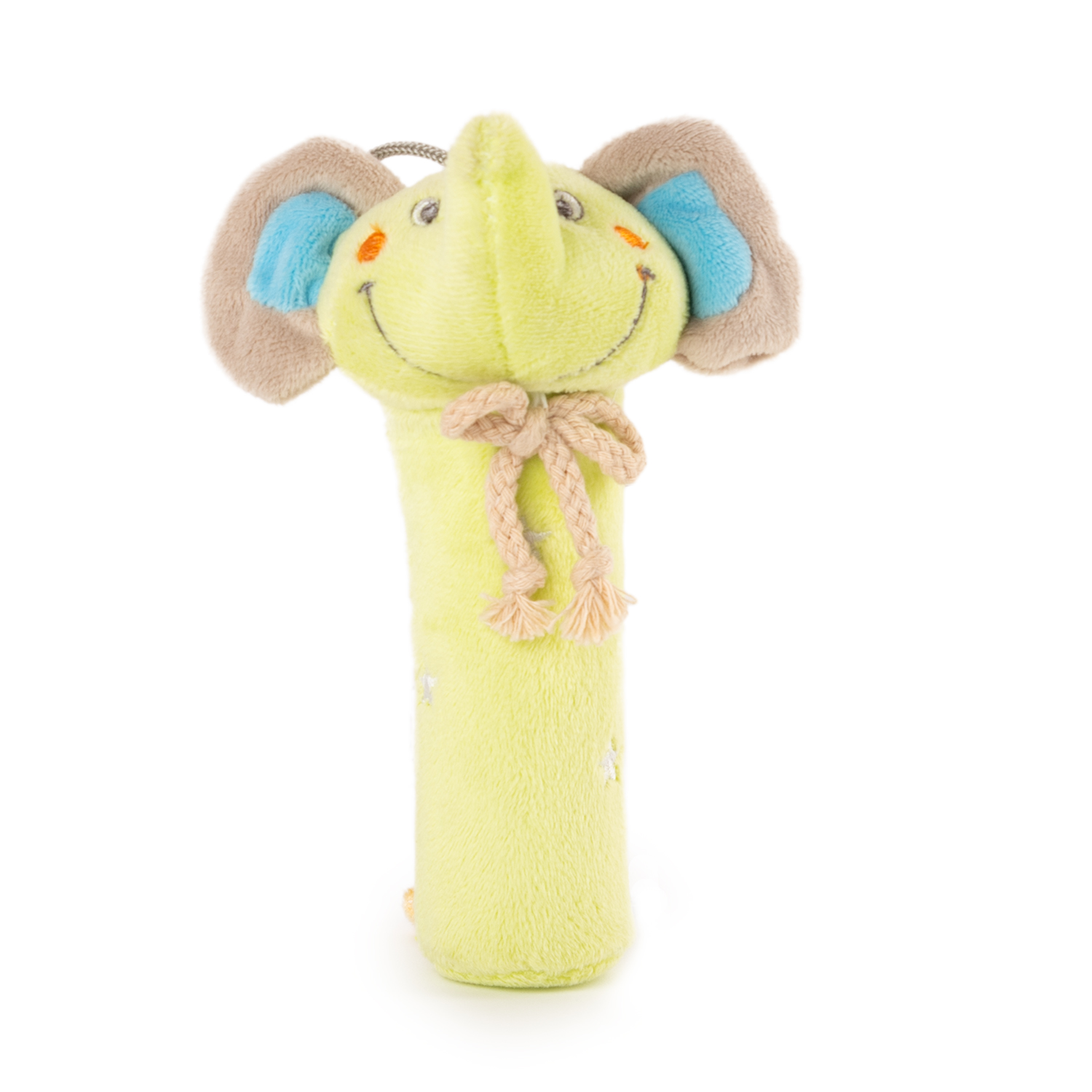 Baby rattle elephant - Green