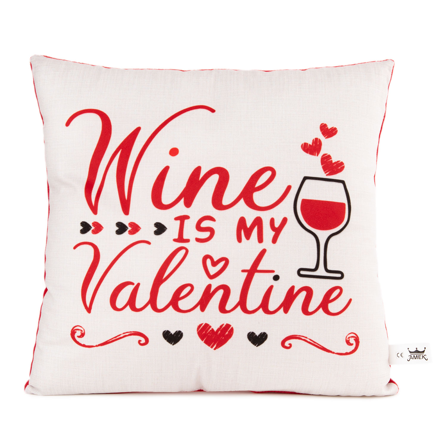 Pillow Wine is my Valentine