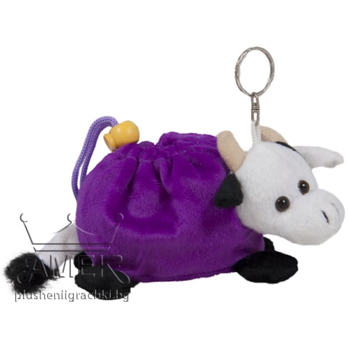 Purse-keychain - Cow