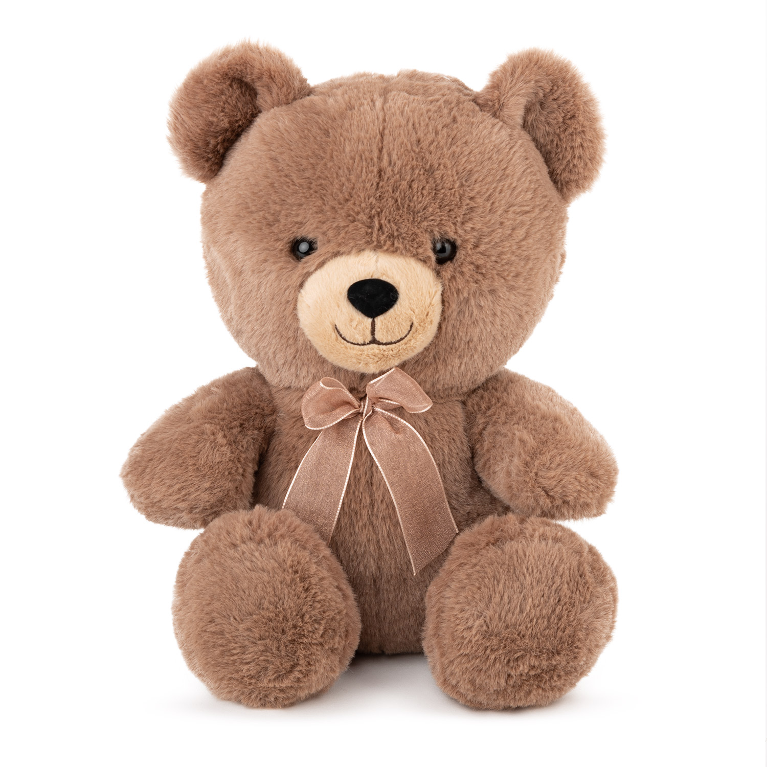 Bear with ribbon Brown