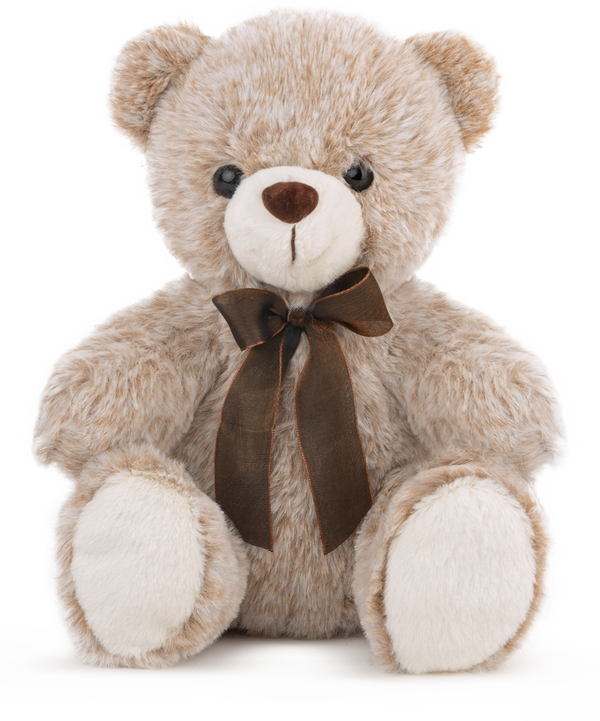 Bear with ribbon - Beige