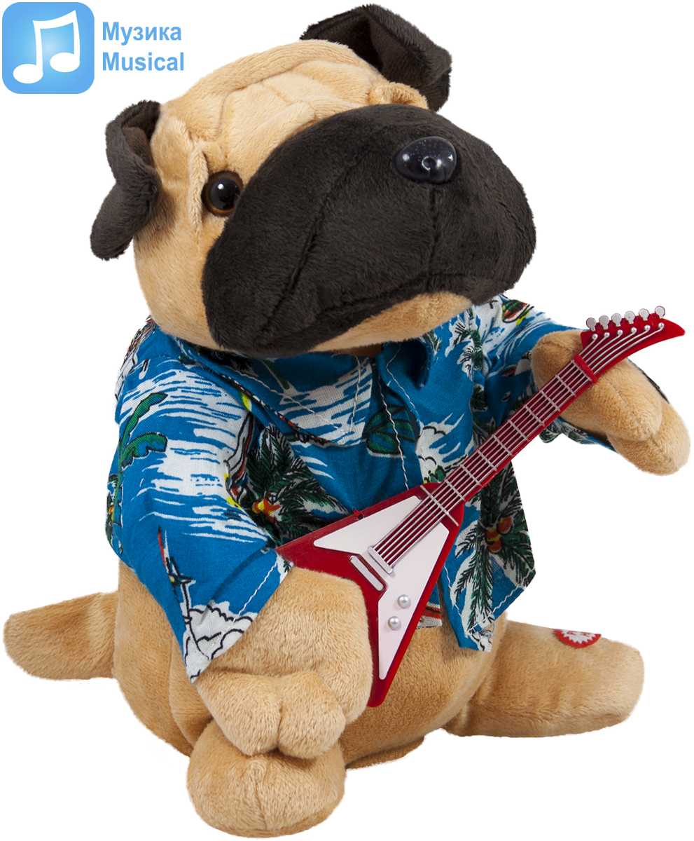 Интерактивна играчка - Куче с китара