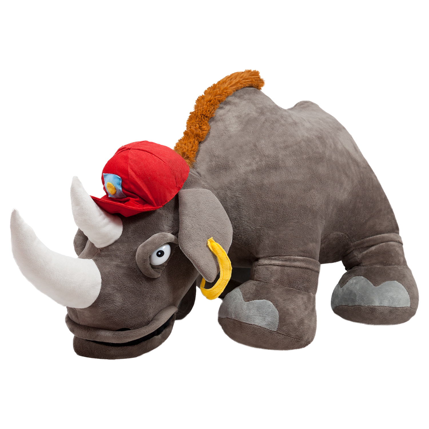 Rhino with hat