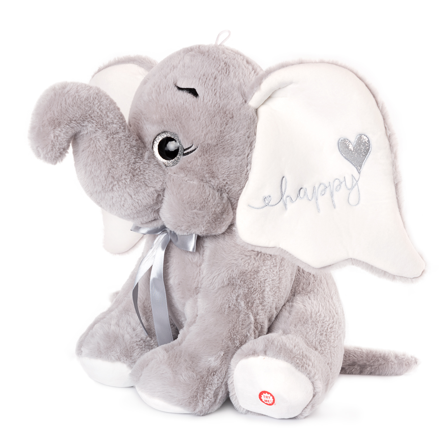 Elephant with sound - Grey