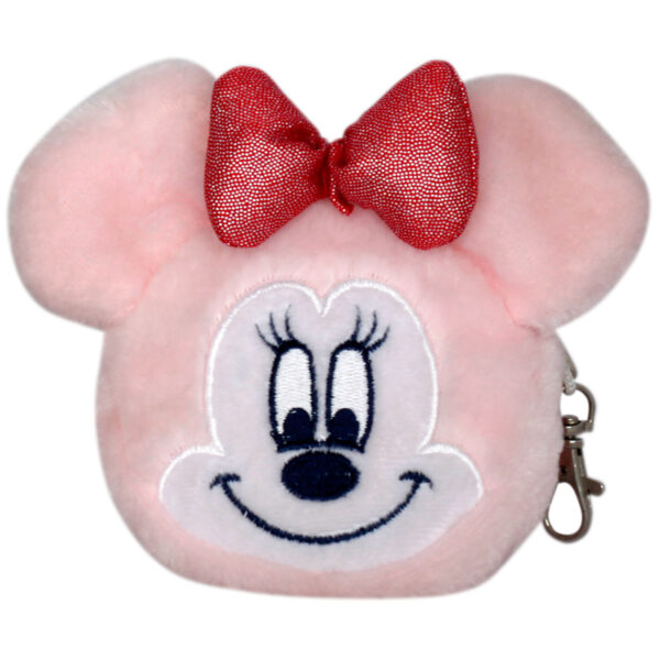 Purse - mouse with ribbon - Pink