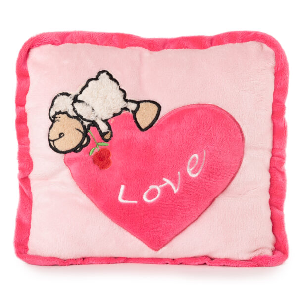 Pillow with sheep - Pink