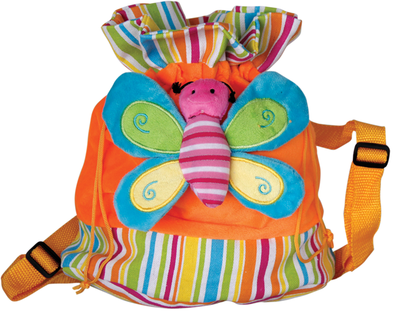 Butterfly backpack - Orange