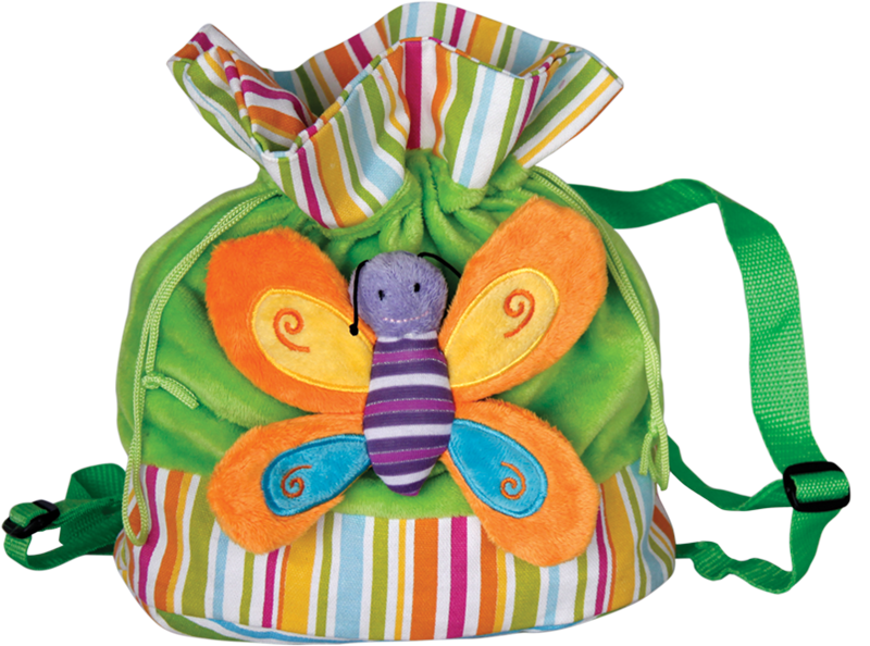 Butterfly backpack - Green