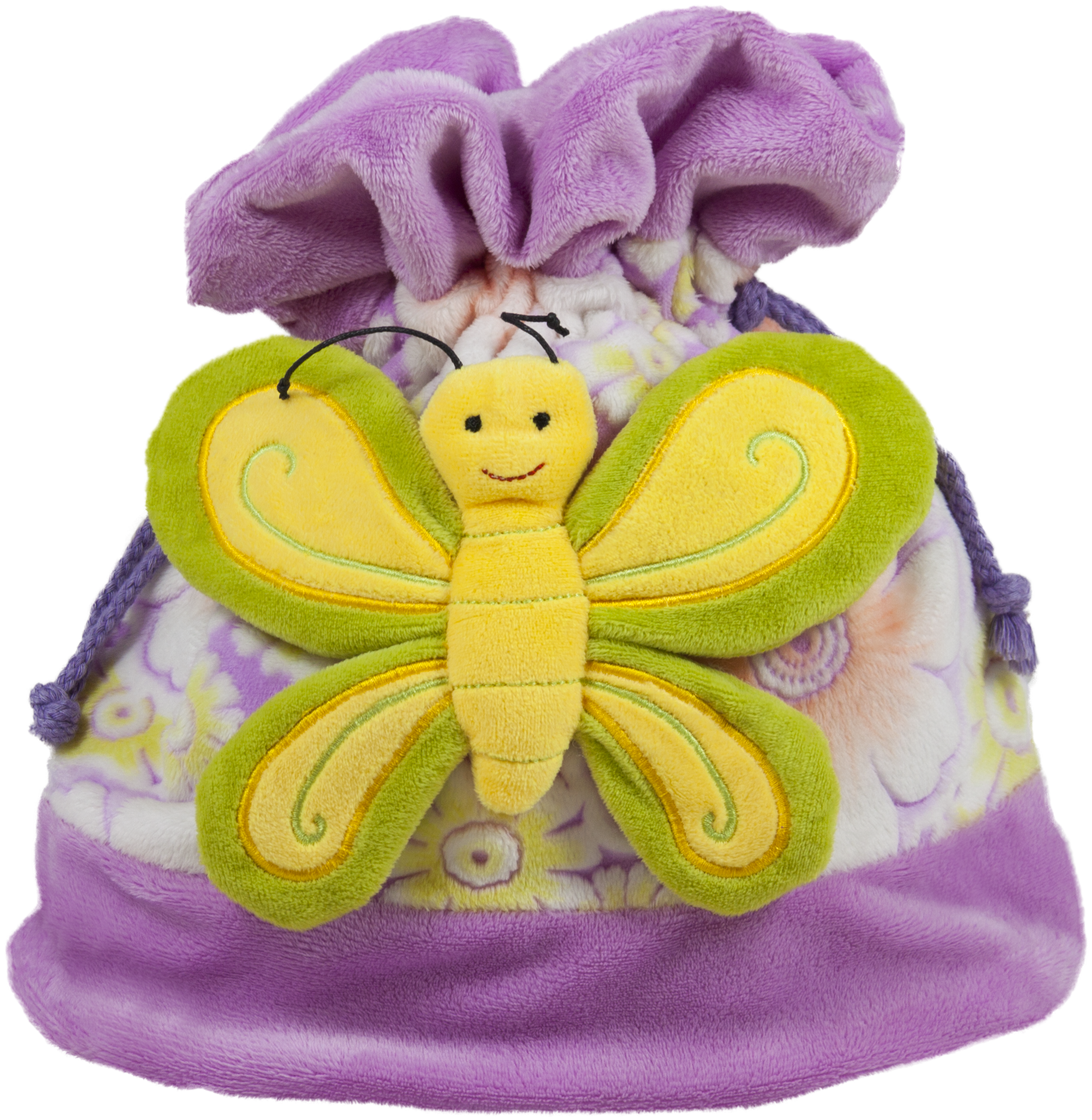 Backpack with butterfly - Purple