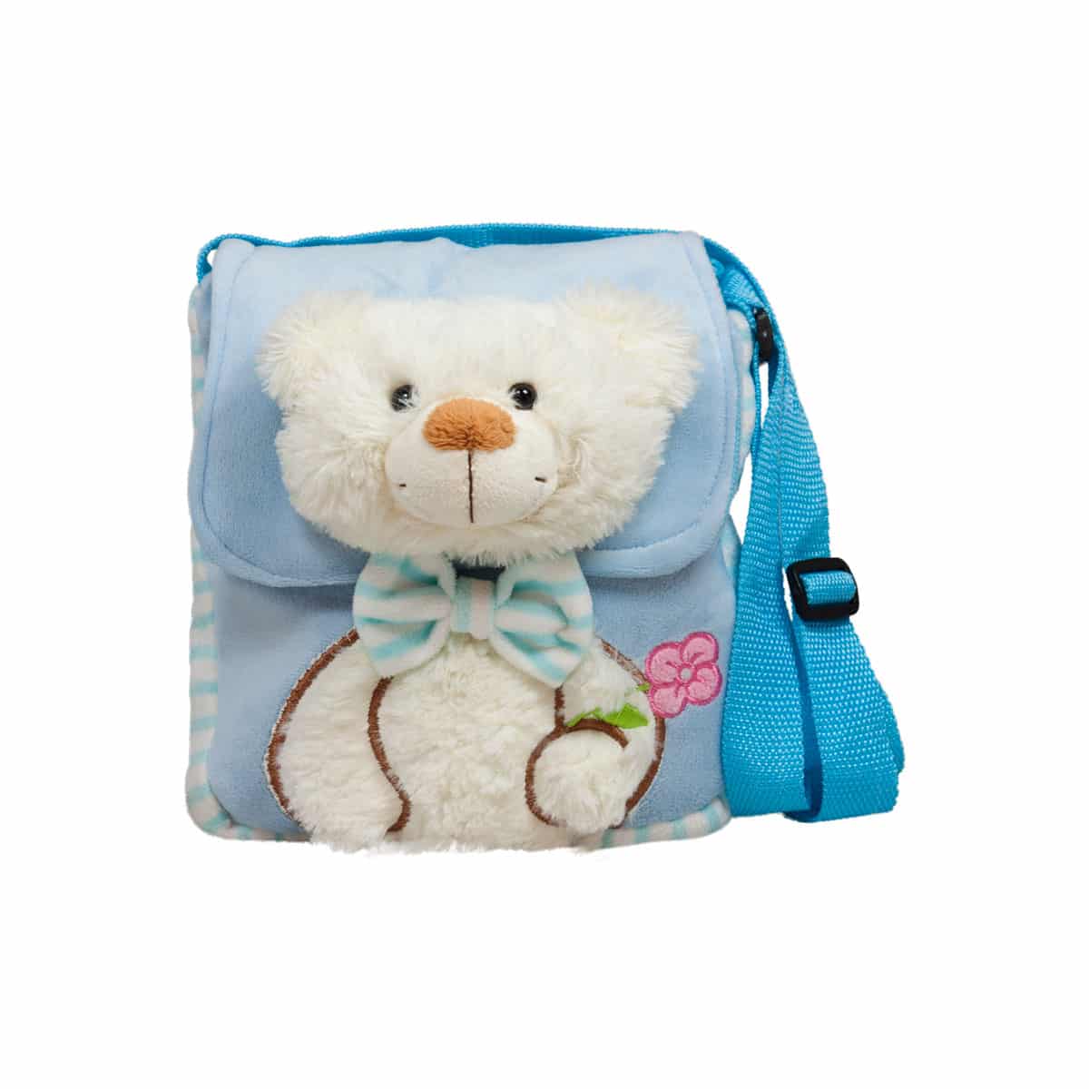 Bag with a bear - Blue