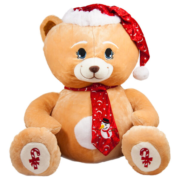 Christmas bear with tie