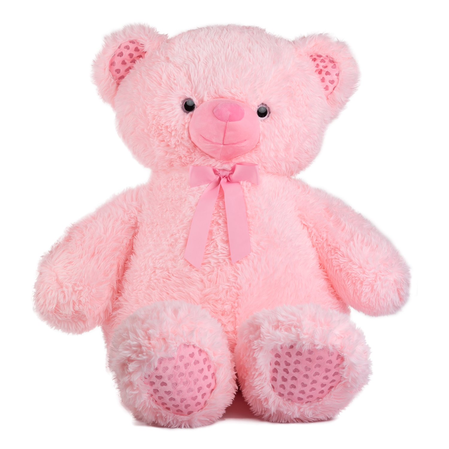 Bear with ribbon - Pink