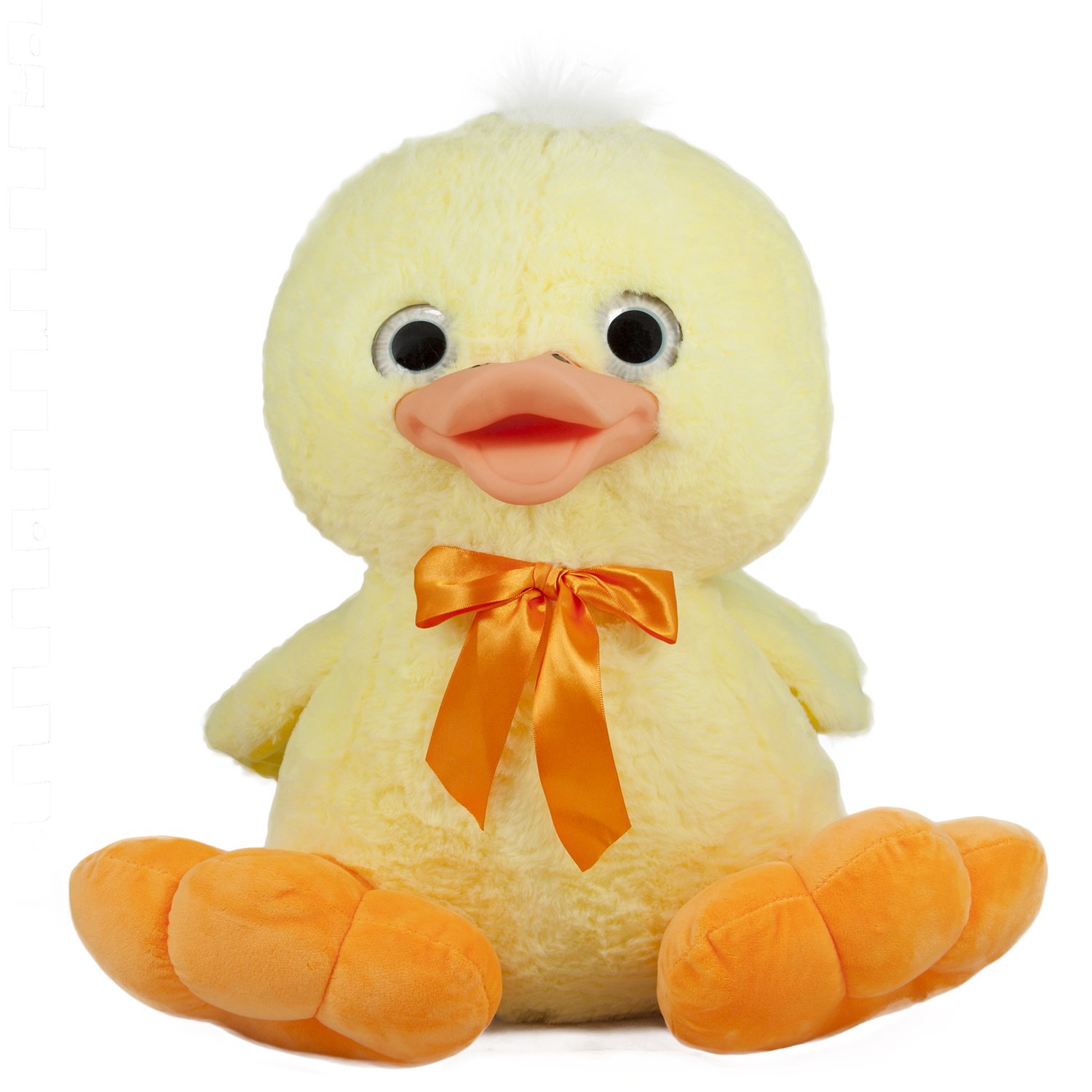 Duck with ribbon