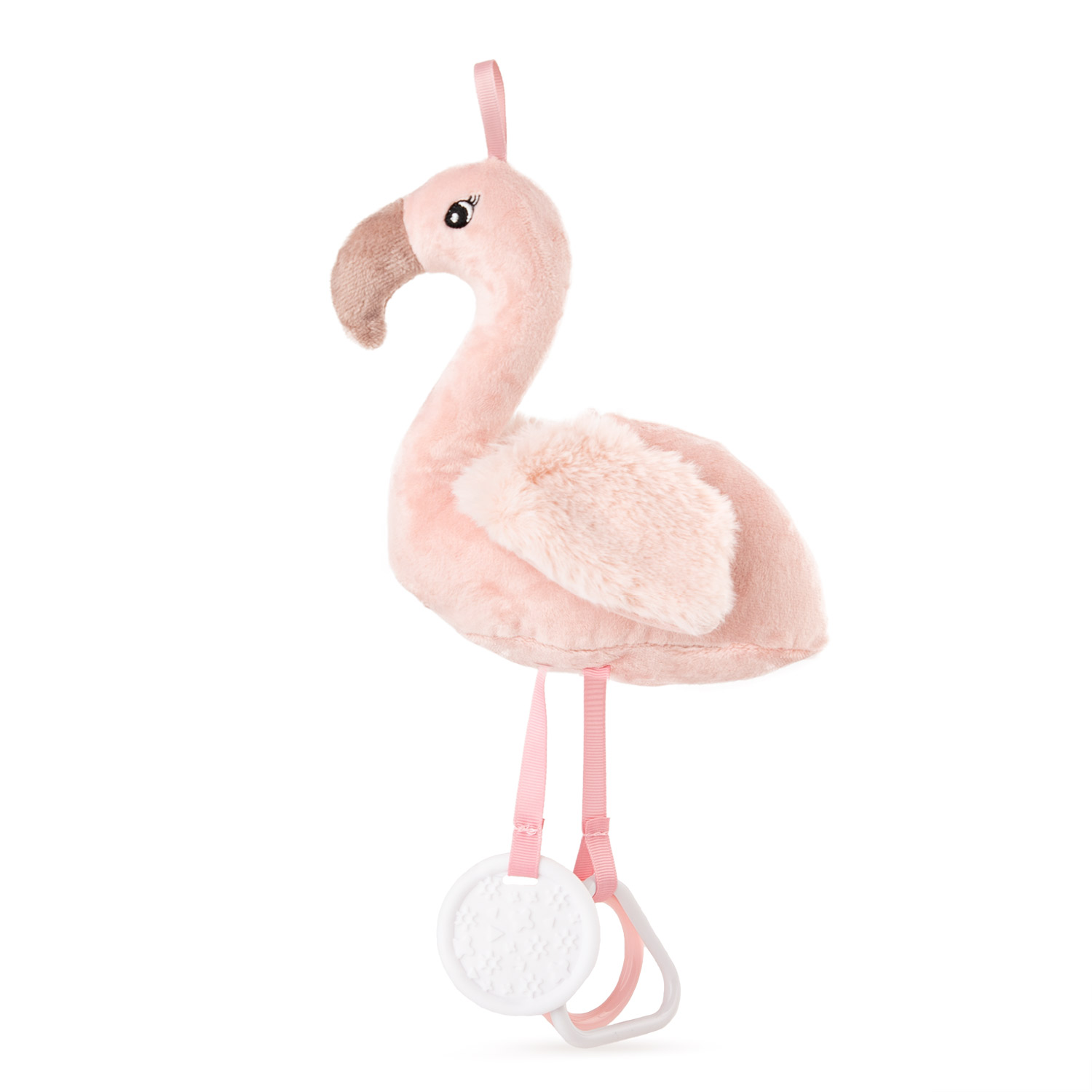 Бебешка играчка - Розово фламинго