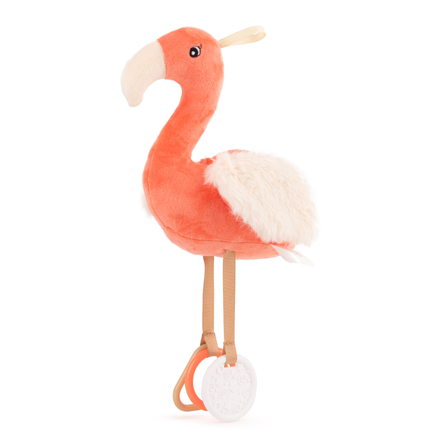 Baby toy flamingo - Orange
