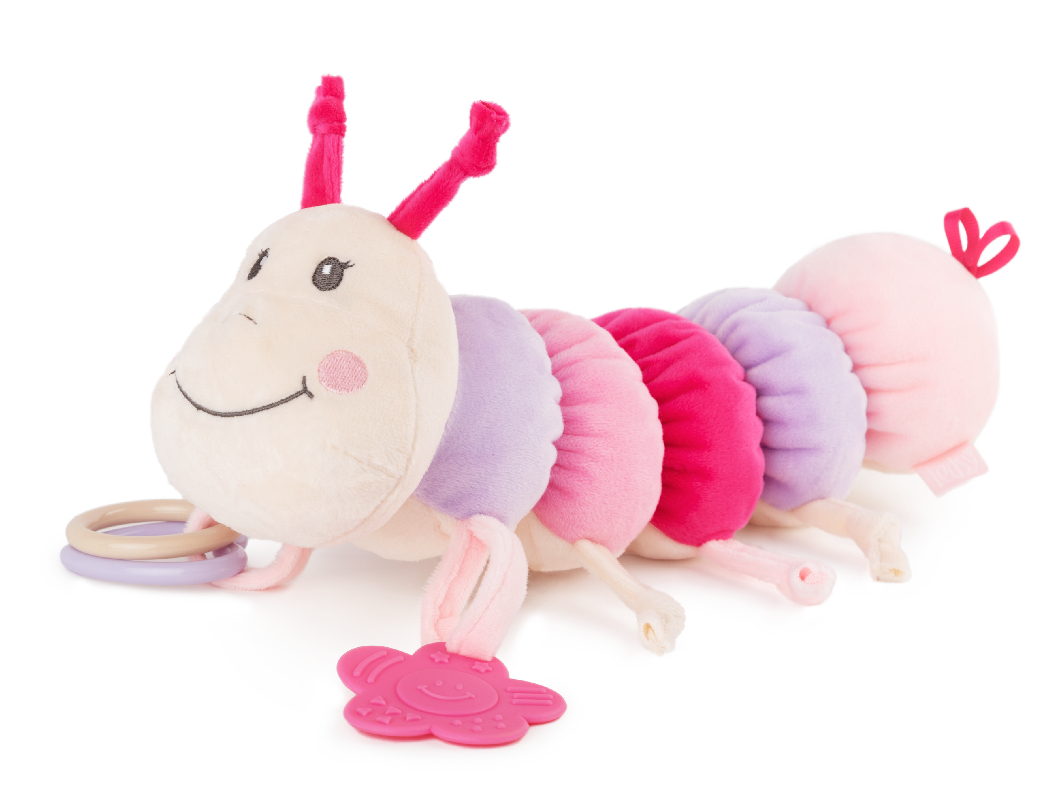Baby Activity toy Caterpillar Pink 32CM