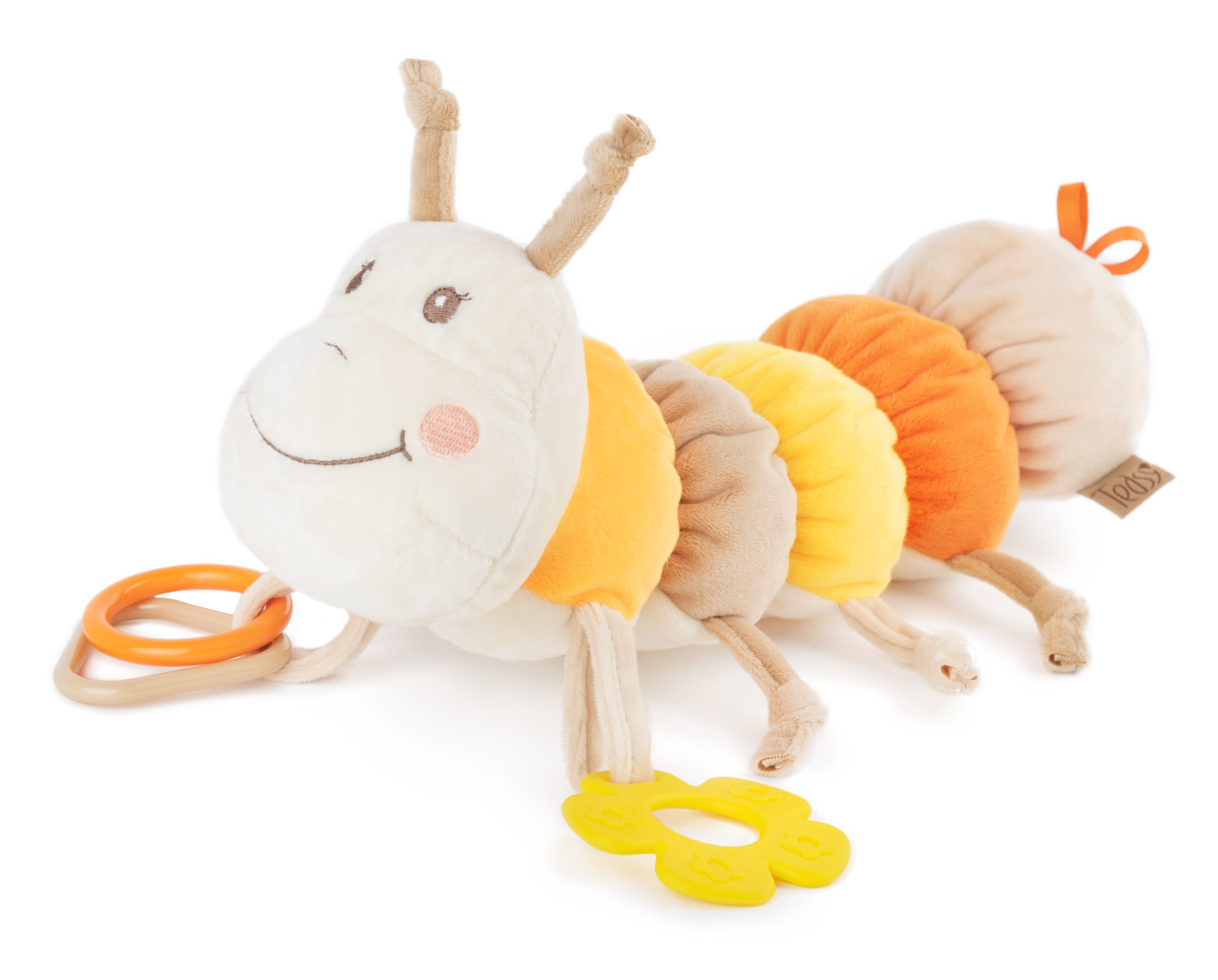 Baby Activity toy Caterpillar Orange 32CM