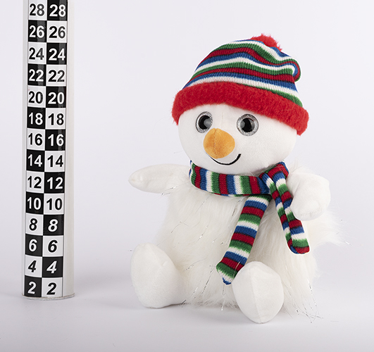 Penguin with Christmas scarf