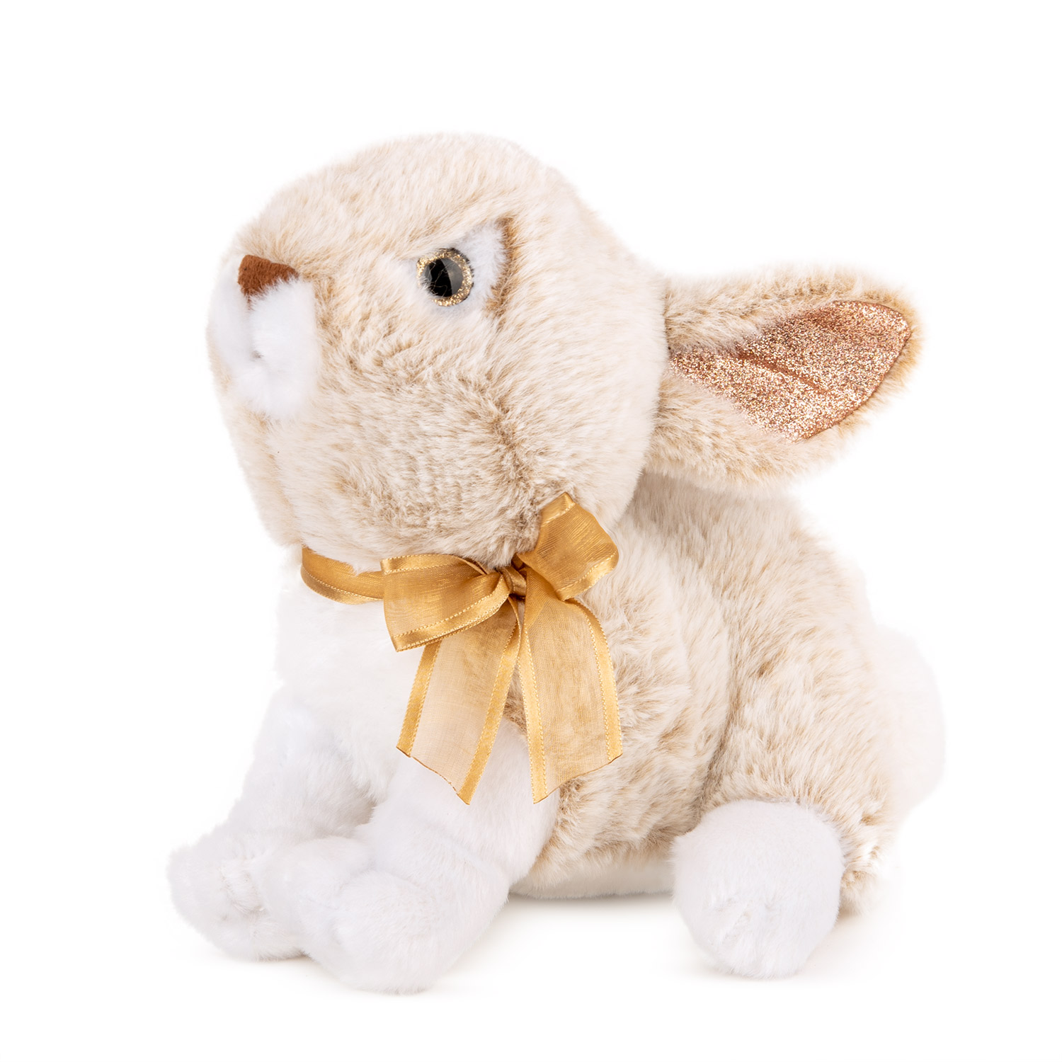 Bunny with ribbon - Beige