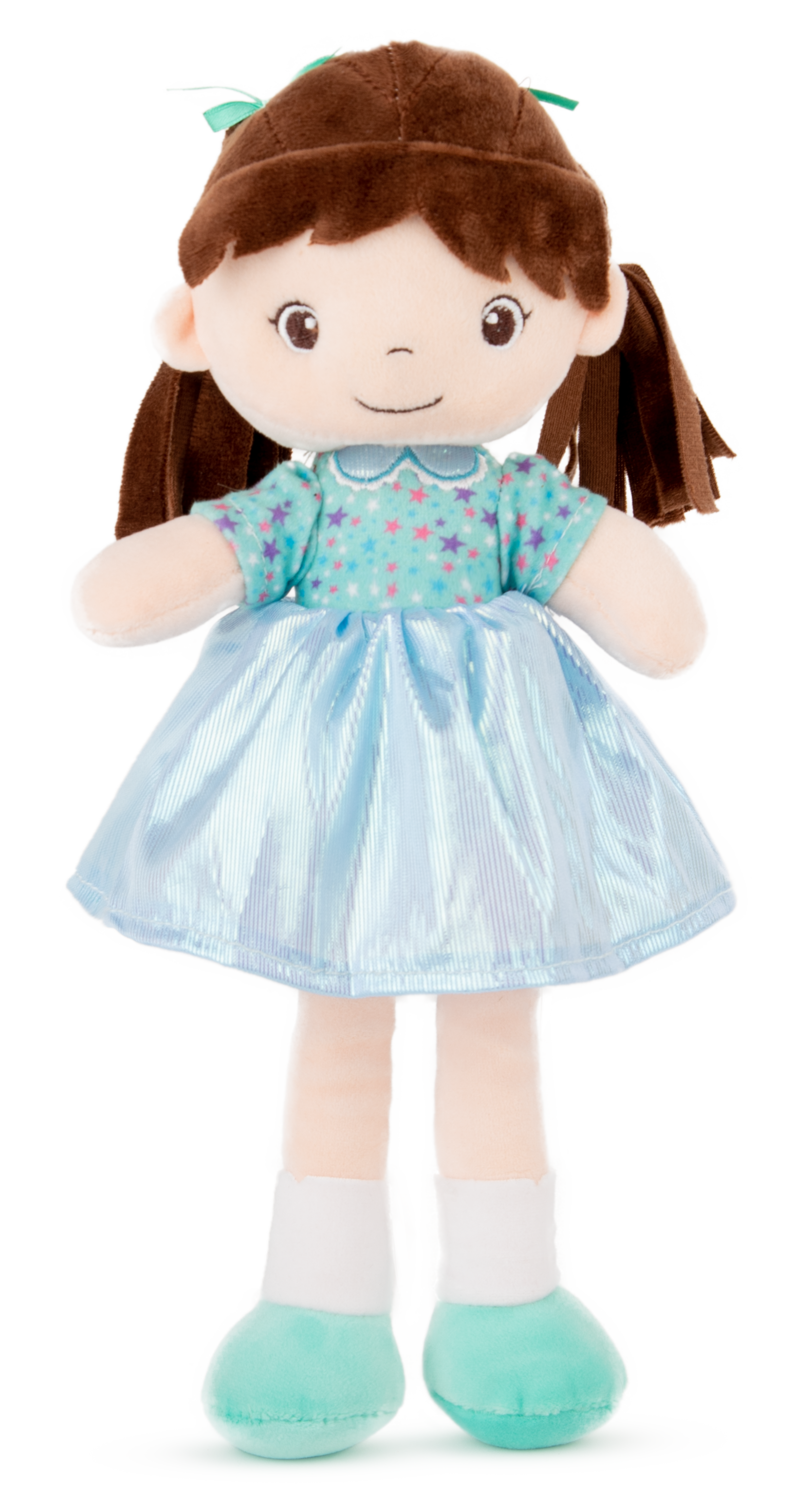 Doll with dress - Blue
