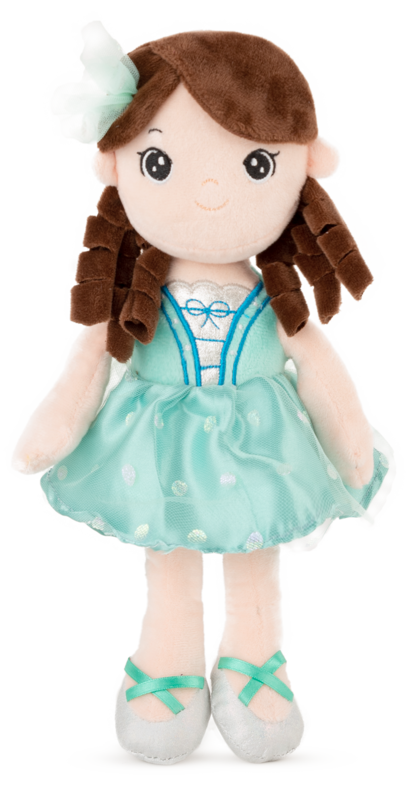 Doll with dress - Green