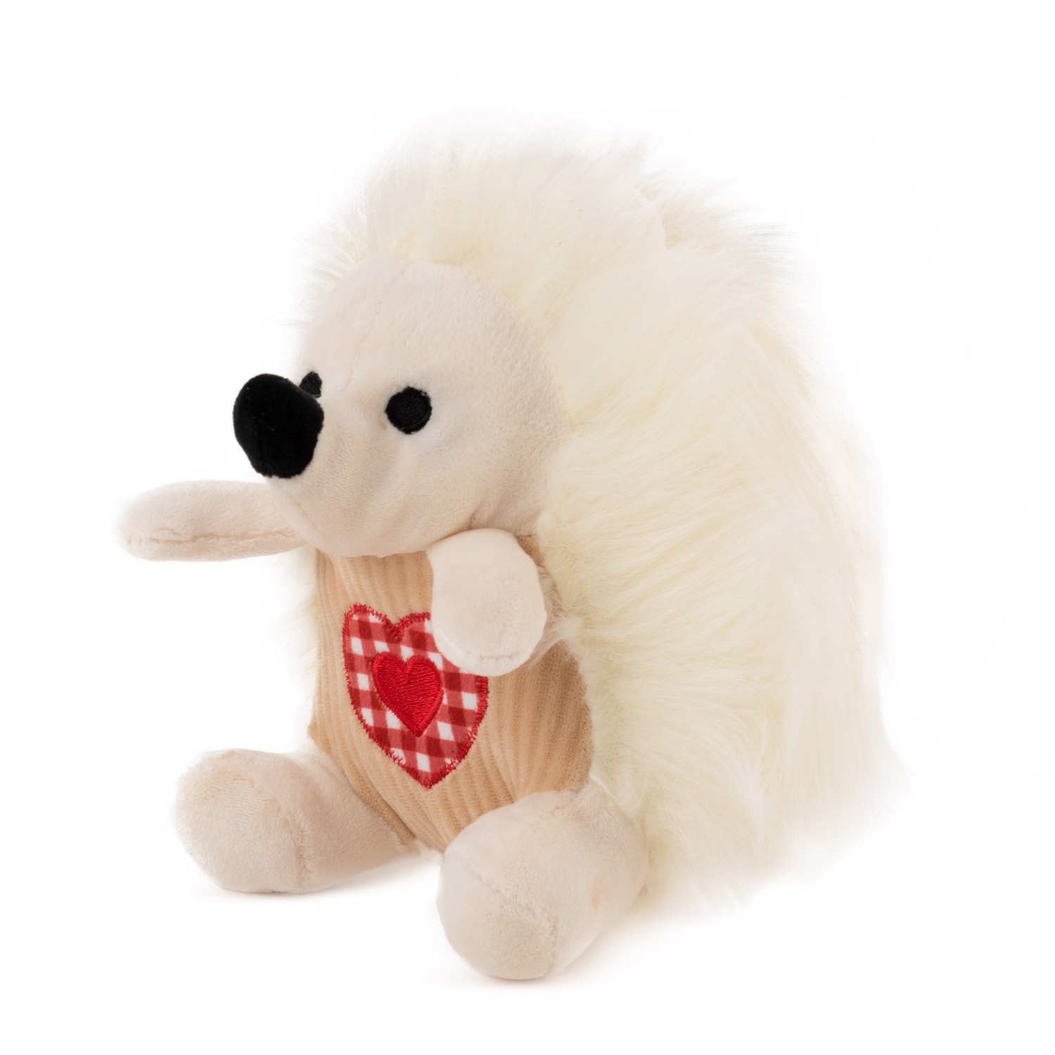 Hedgehog with heart - White