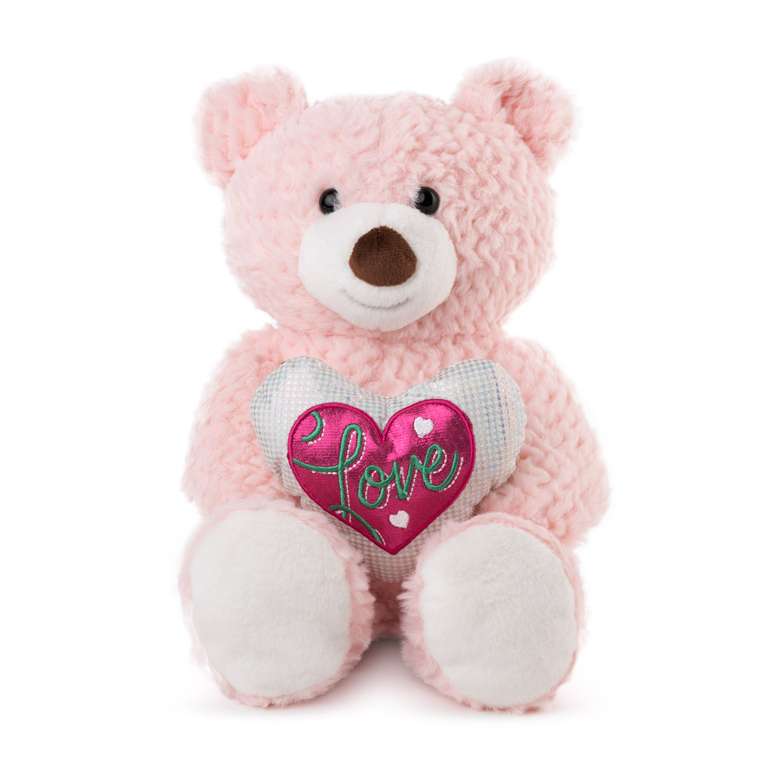 Bear with heart - Pink