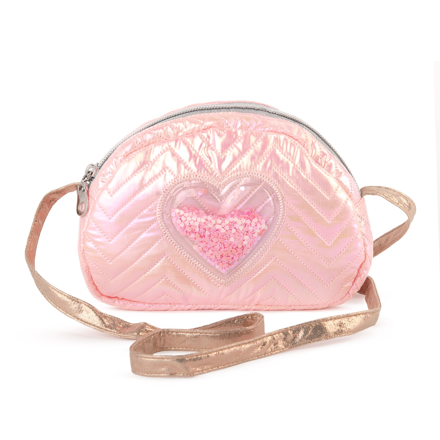 Mini bag pink with heart