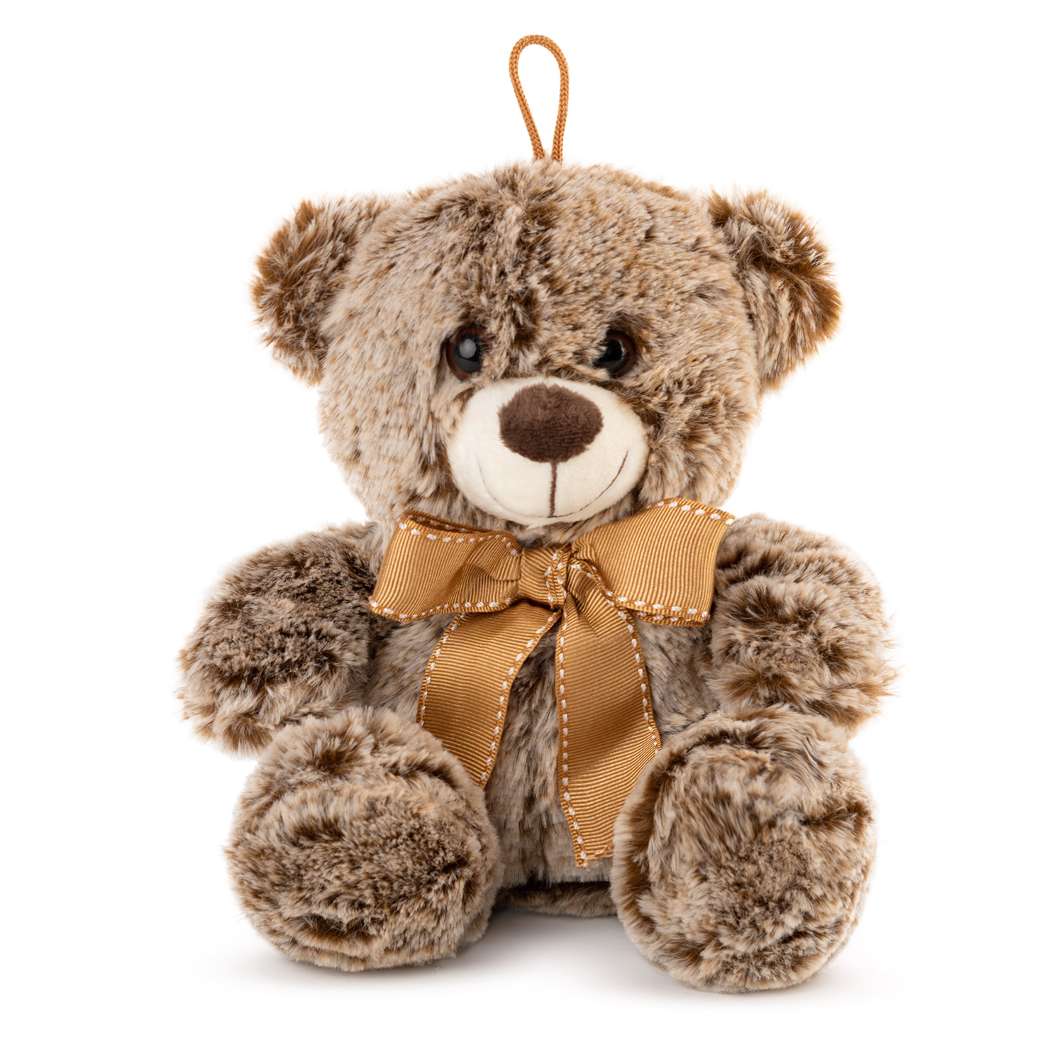 Bear with ribbon - Brown