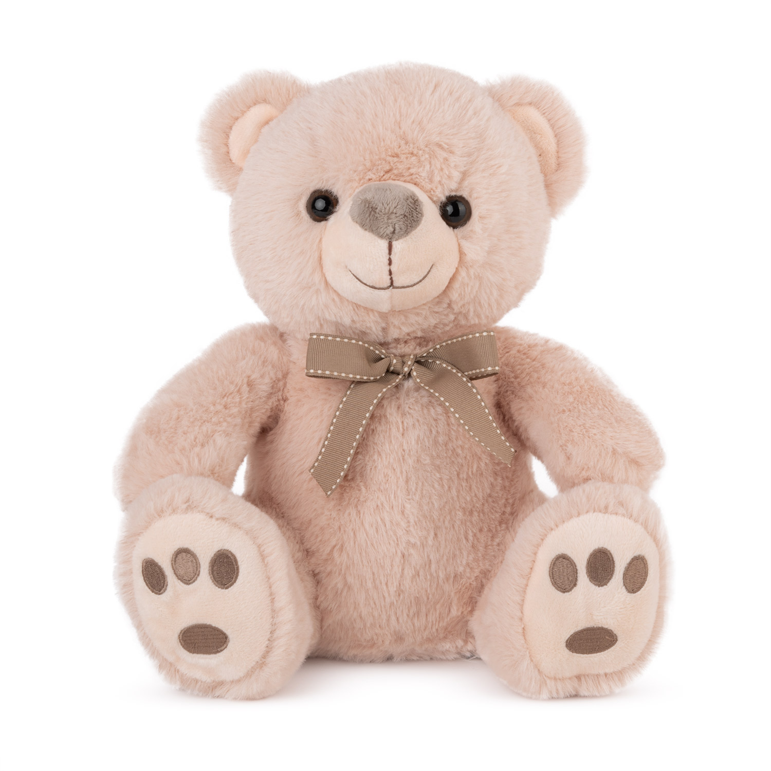 Bear with ribbon - Beige