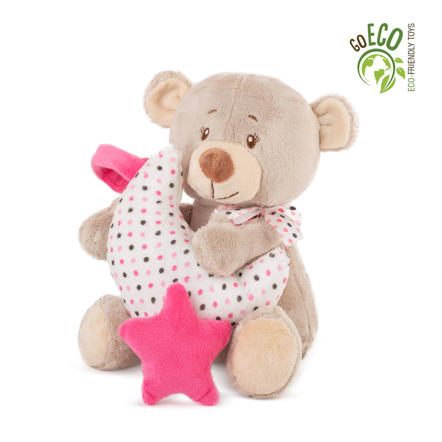 ECO Bear musical toy with moon