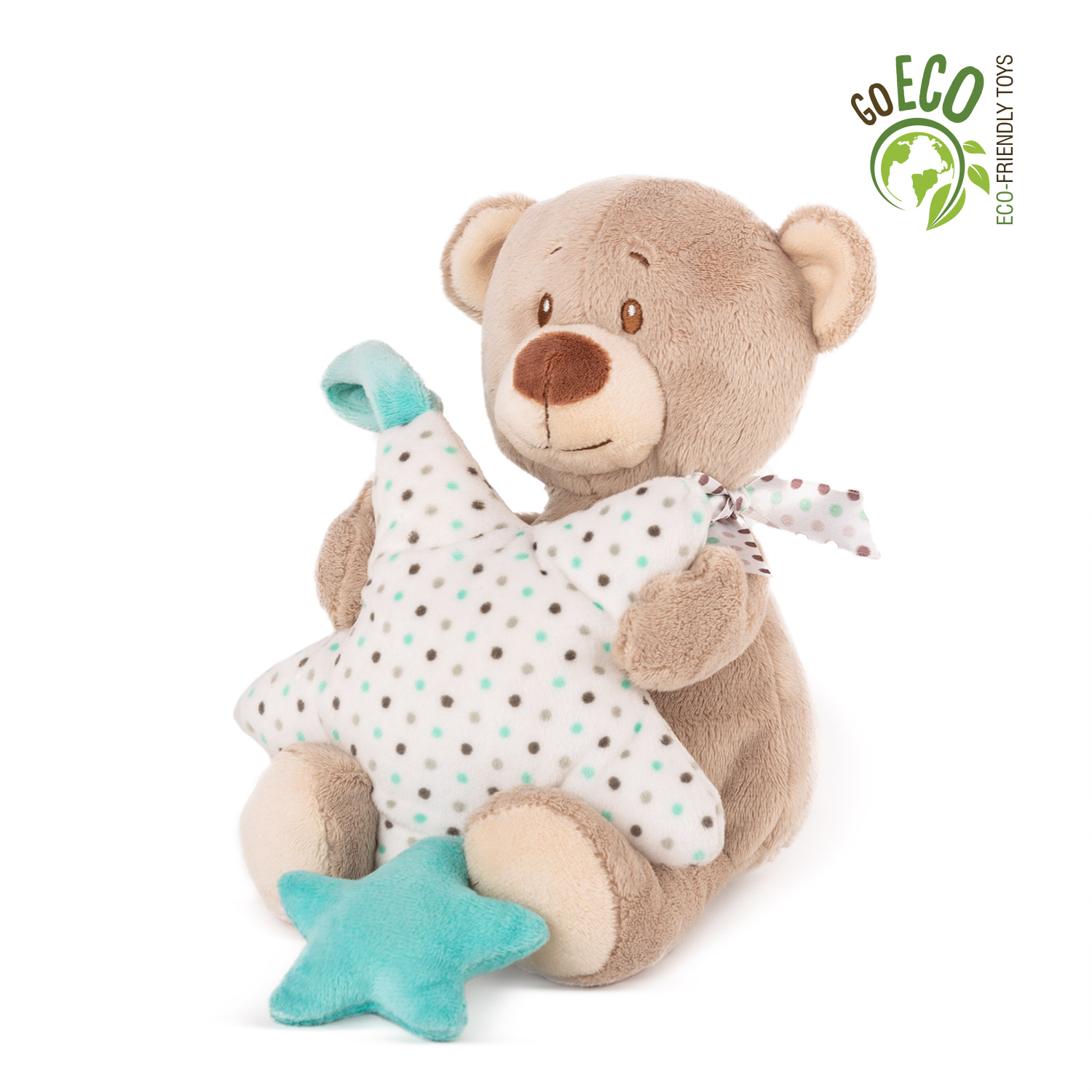 ECO Bear musical toy with star