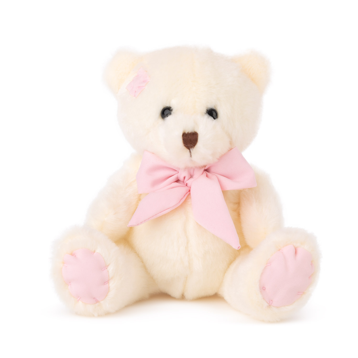 Bear with pink ribbon