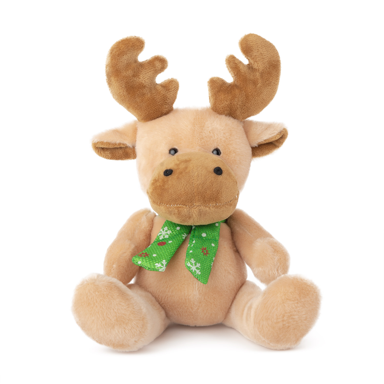 Christmas deer with scarf - Beige