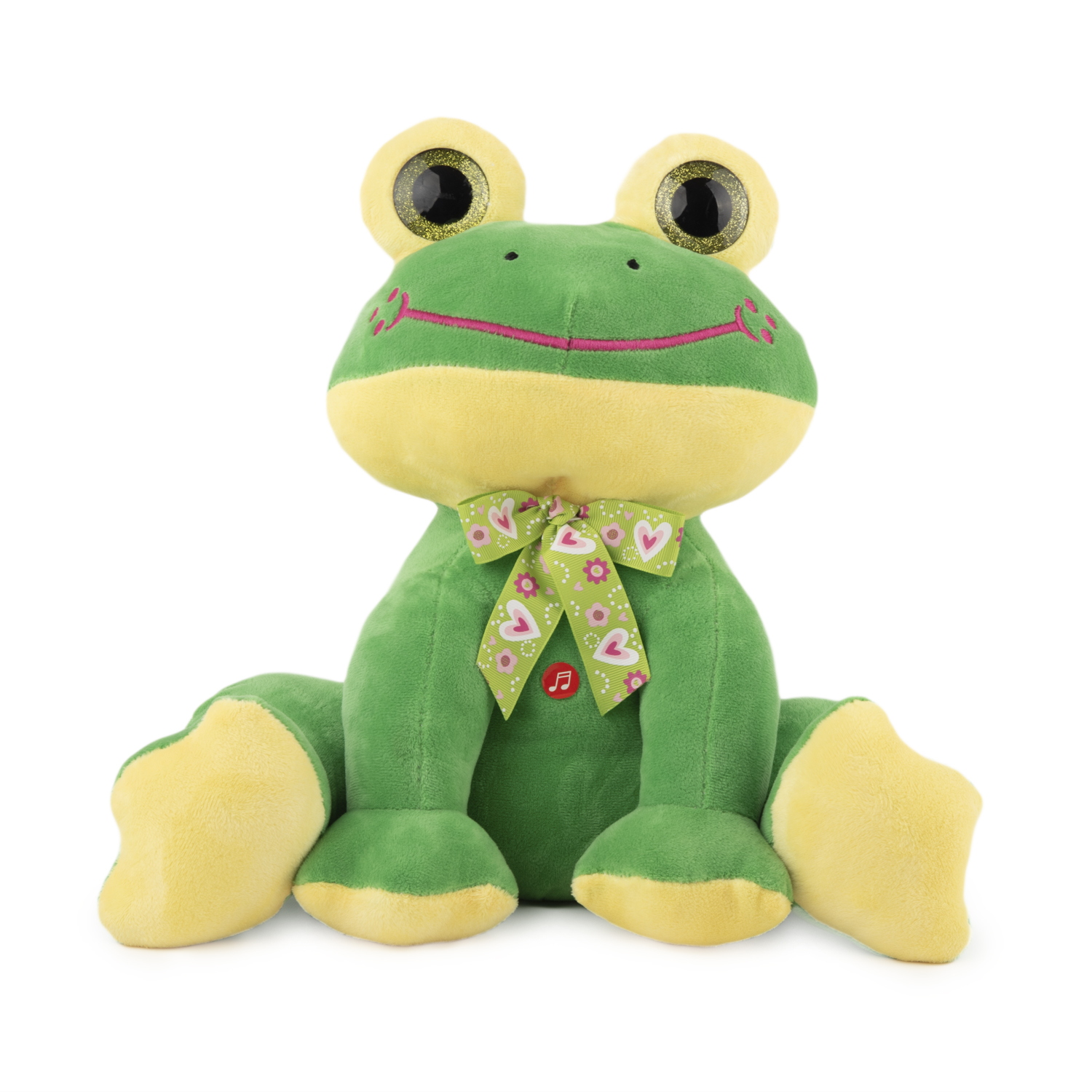 Frog with ribbon and sound