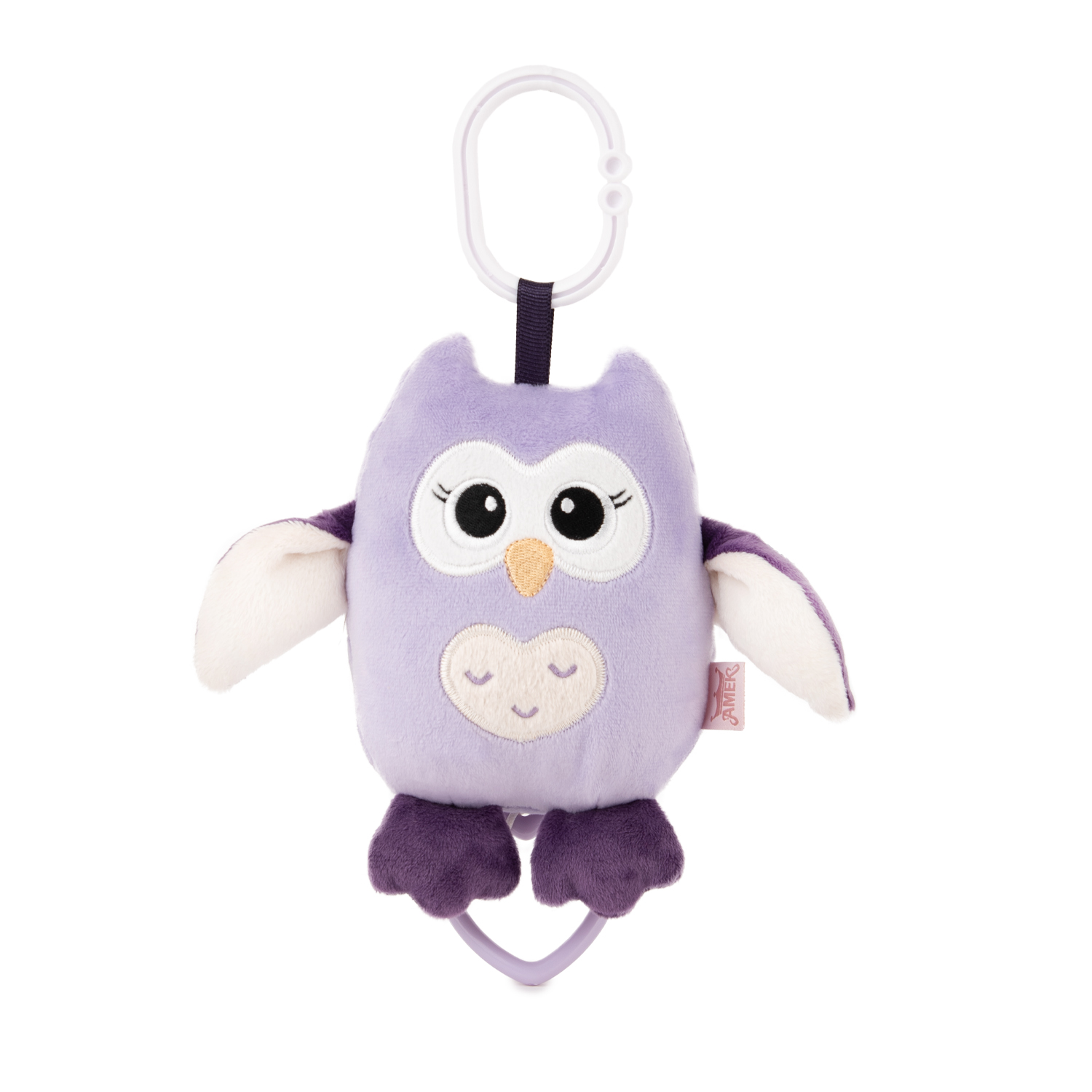 Baby musical owl - Purple