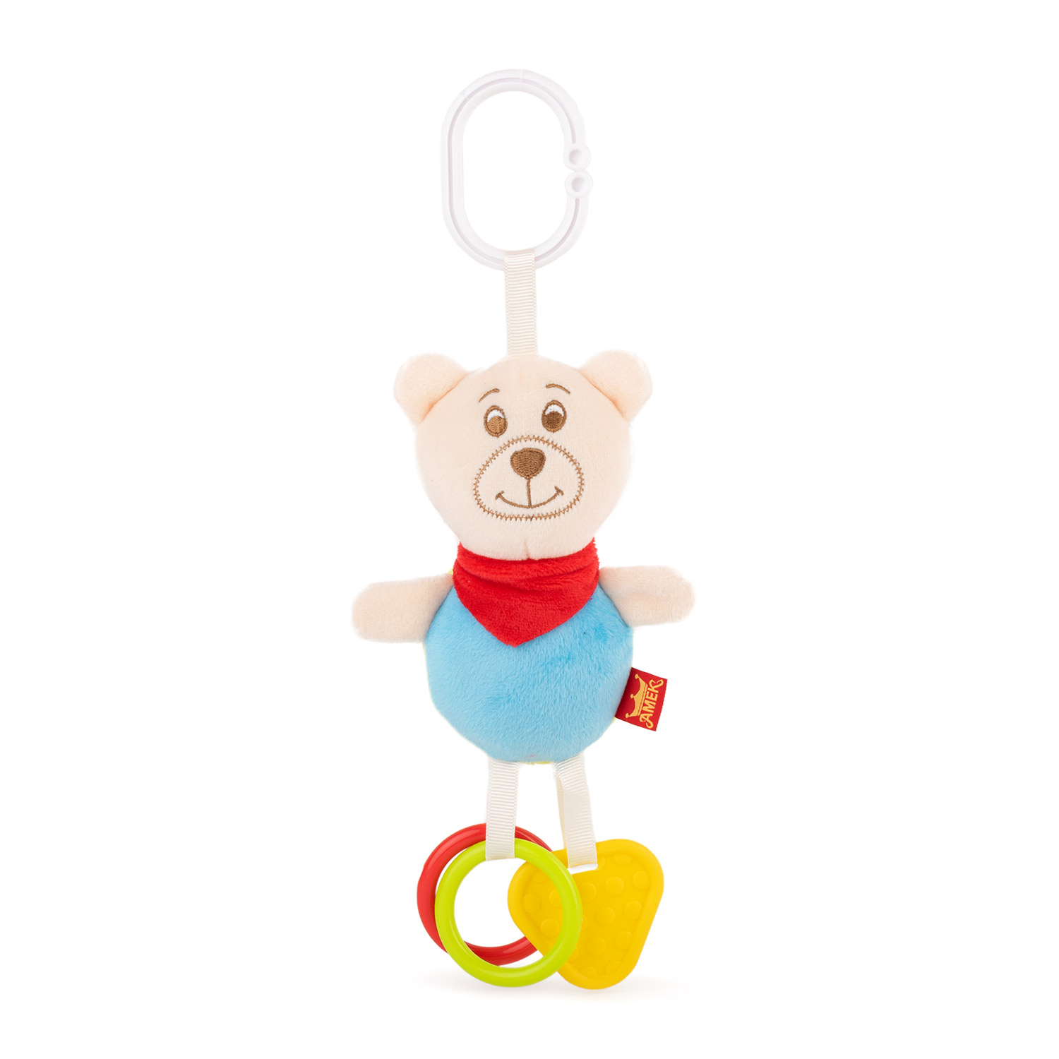 Baby toy with teether - Bear
