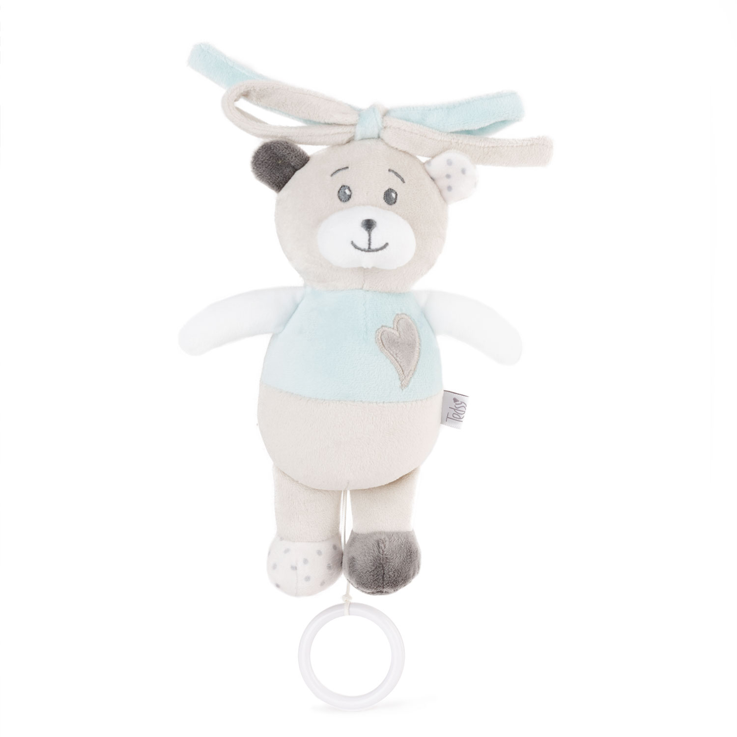 Baby Musical toy bear - Blue