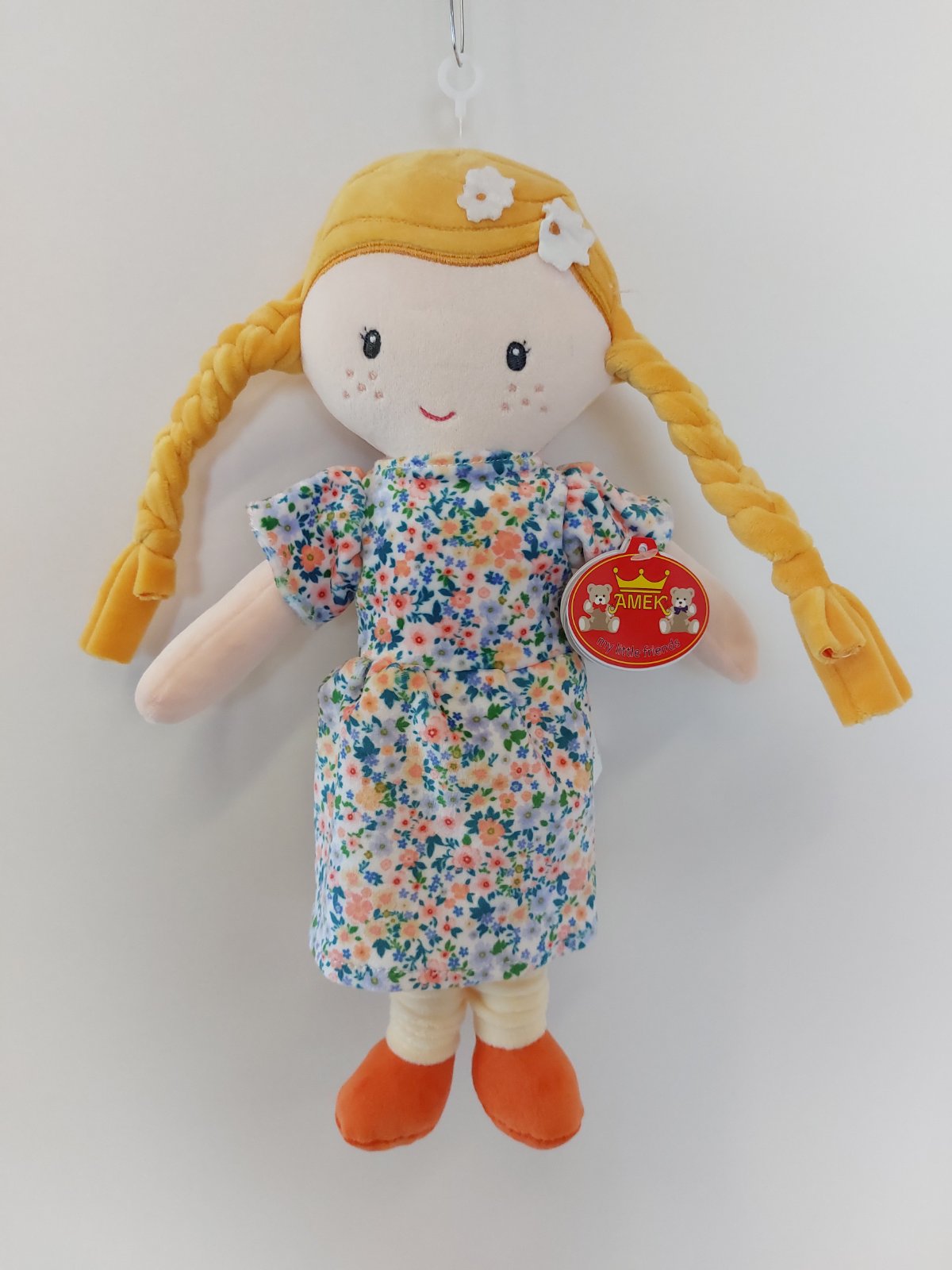 Doll with colorful dress - Blond