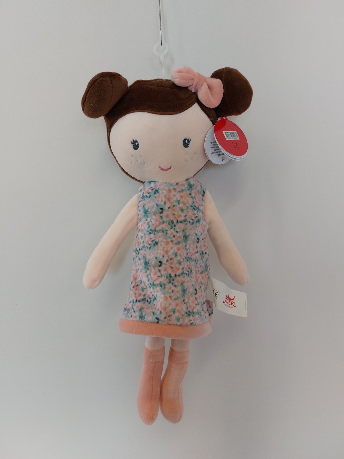 Doll - Brown with pink