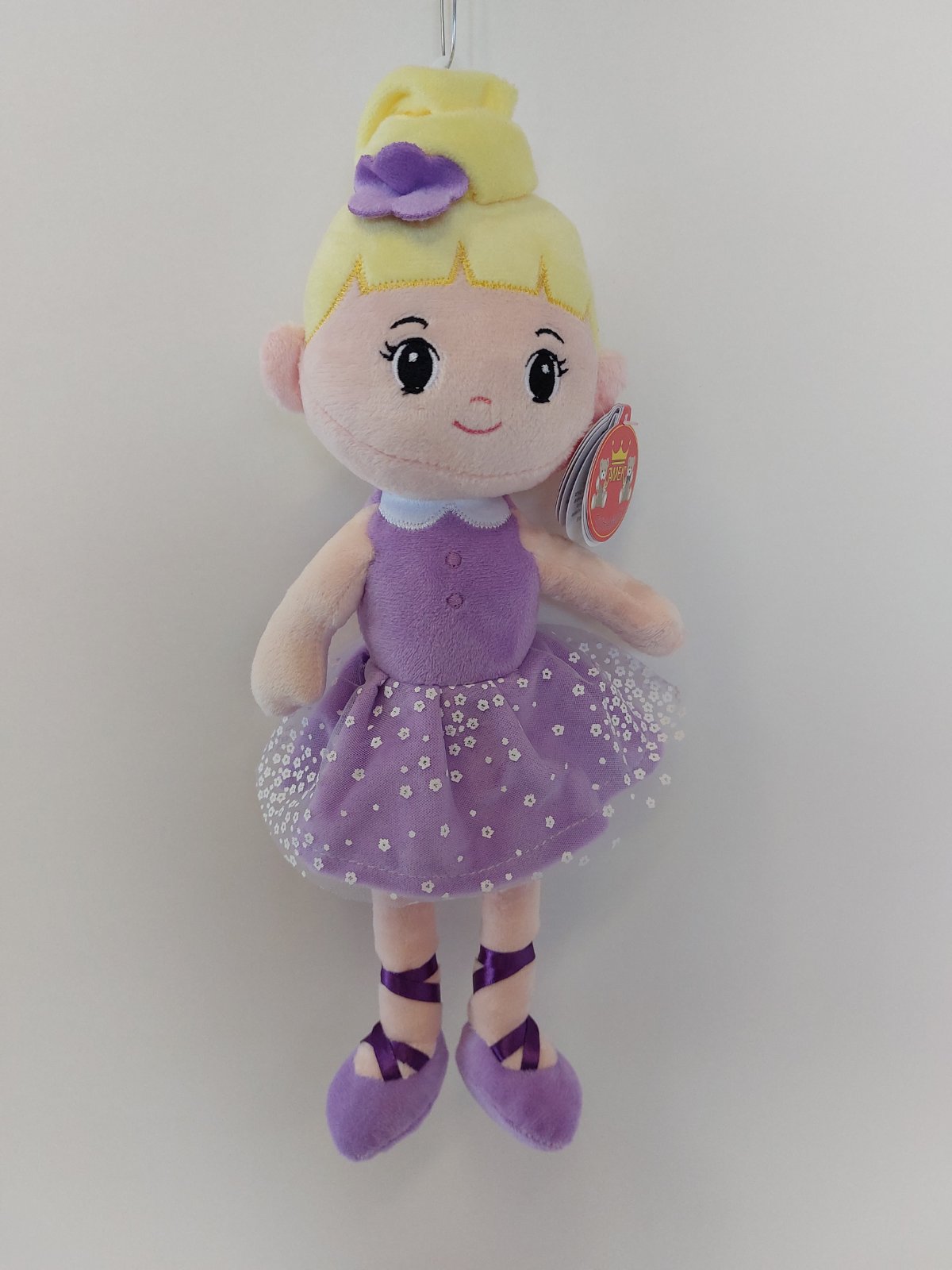 Doll - Blond with purple dress