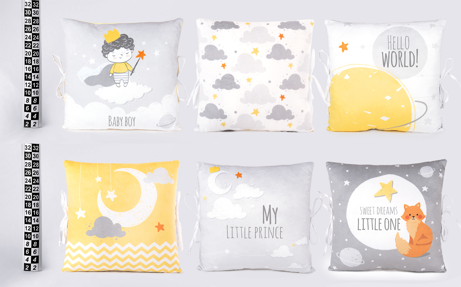 Set of 6 pillows for cot - Little prince