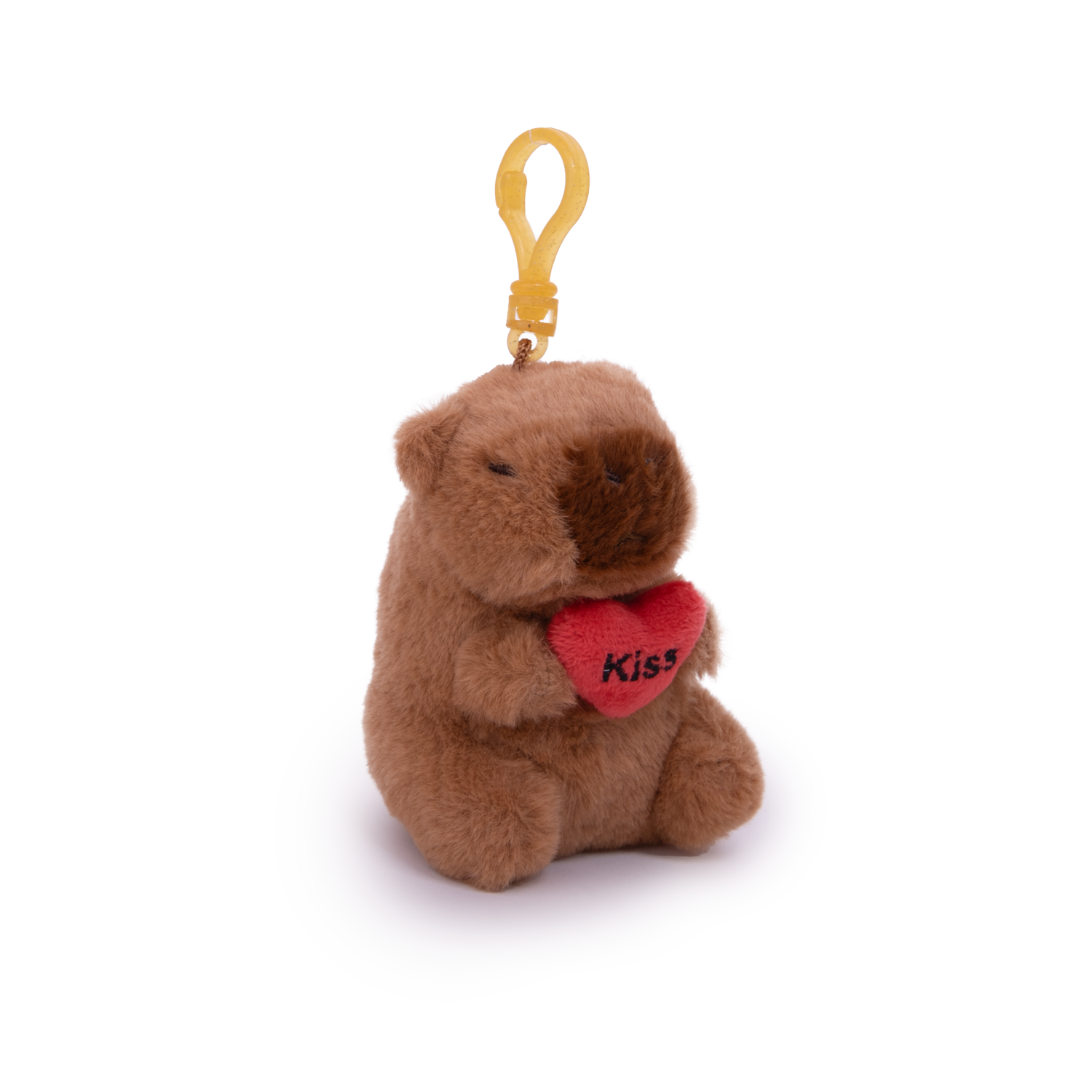 Капибара ключ.+сърце - Кафяв